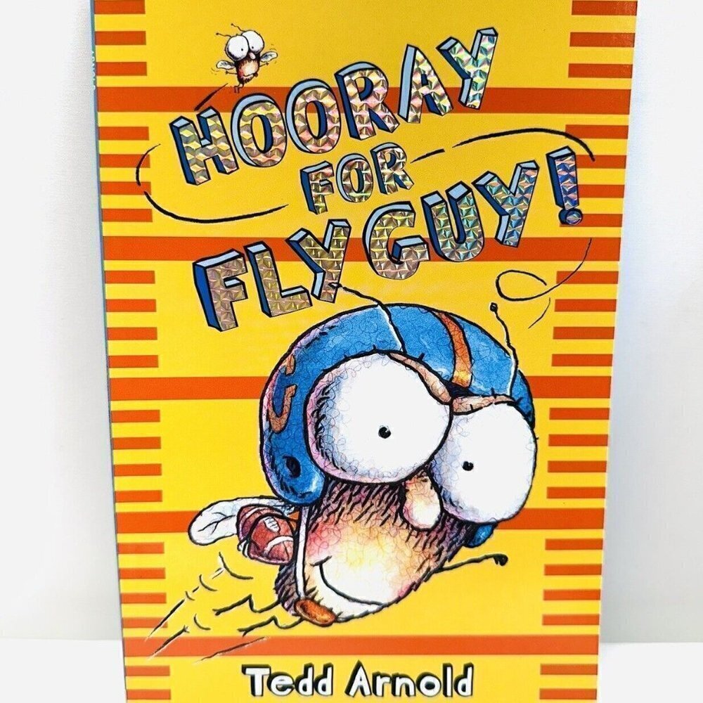 HOORAY FOR FLY GUY! Paperback Book by Tedd Arnold Brand New